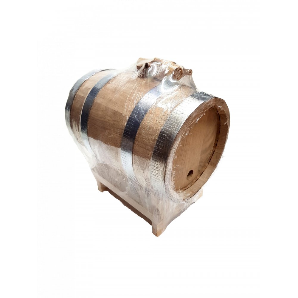  Wooden wine barrel - oak - 5lt