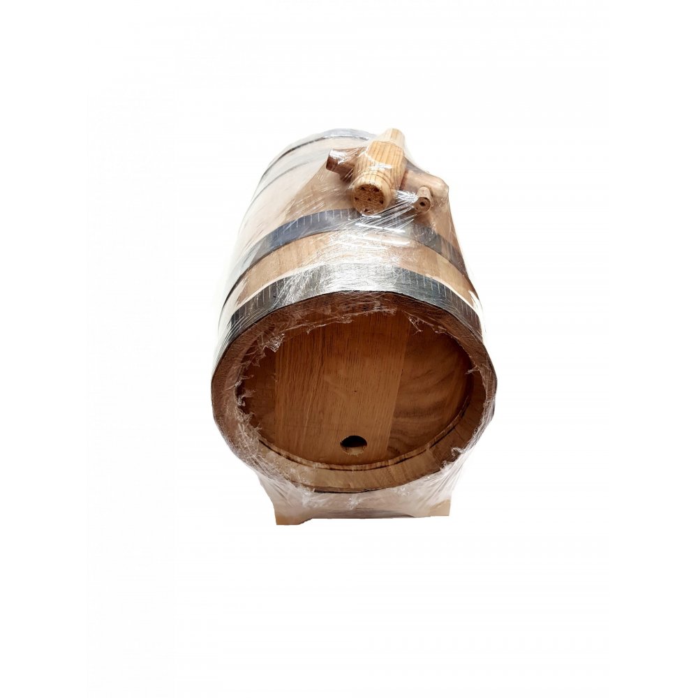  Wooden wine barrel - oak - 5lt